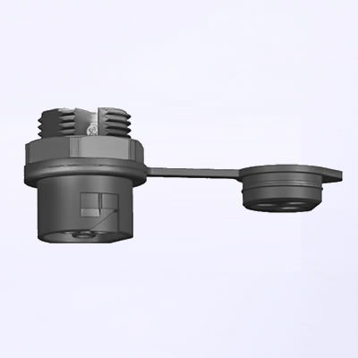 Modelo BC01B: Conector solar (3 pinos)